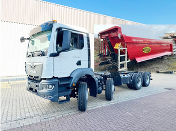 MAN TGS 35.480 8x6H BL CH TGS 35.480 8x6H BL CH, HydroDrive, Navi, Meiller Stahlmulde 18m³ إيجار MAN TGS 35.480 8x6H BL CH TGS 35.480 8x6H BL CH, HydroDrive, Navi, Meiller Stahlmulde 18m³: صور 1