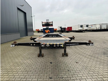 شاحنات الحاويات / جسم علوي قابل للتغيير نصف مقطورة Burg 20FT ADR (EX/II, EX/III, FL, AT) Chassis, Empty weight : 3.690kg, SAF INTRADISC, 2x Liftaxle, NL-chassis, APK/ADR: 04-2025: صور 5