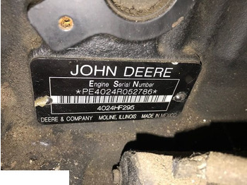 المحرك و قطع الغيار JOHN DEERE