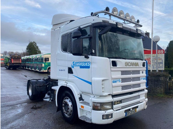 Interior photo 1: شاحنة جرار Scania R124-470 Manual Airco Retarder 124 470