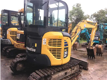 حفارات زحافة Used Komatsu pc35mr-3 Used small backhoe Original Japan, good condition Used construction machinery for sale: صور 2