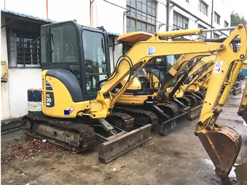 حفارات زحافة Used Komatsu pc35mr-3 Used small backhoe Original Japan, good condition Used construction machinery for sale: صور 4