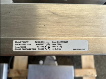 آلة الغذاء Ohaus Defender5000 Platform scale: صور 3