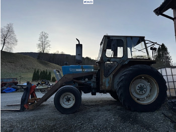 جرار 1981 Ford 4600 w/front loader, bucket and pallet fork.: صور 5