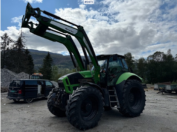 جرار 2010 Deutz-Fahr Agrotron TTV 630 w/ Quicke Q8m front loader, front hydraulics and PTO: صور 3