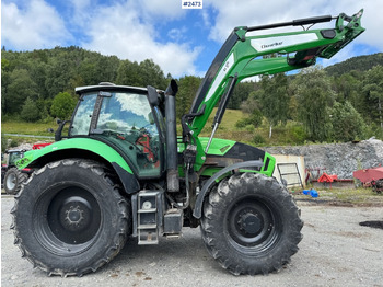 جرار 2010 Deutz-Fahr Agrotron TTV 630 w/ Quicke Q8m front loader, front hydraulics and PTO: صور 2