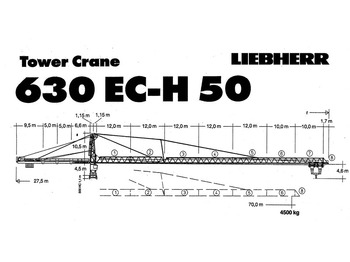 رافعة برجية LIEBHERR