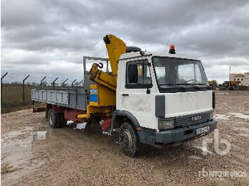 شاحنات مسطحة, شاحنة كرين IVECO 95-14 L Effer on 4x2: صور 4