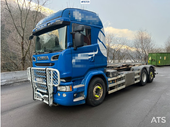 شاحنة ذات الخطاف Scania R580: صور 4