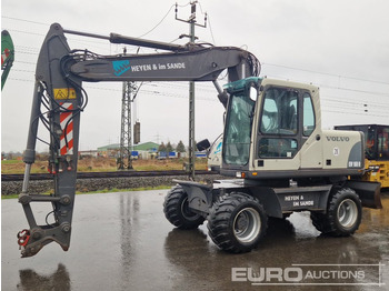 حفارة على عجلات VOLVO EW160B