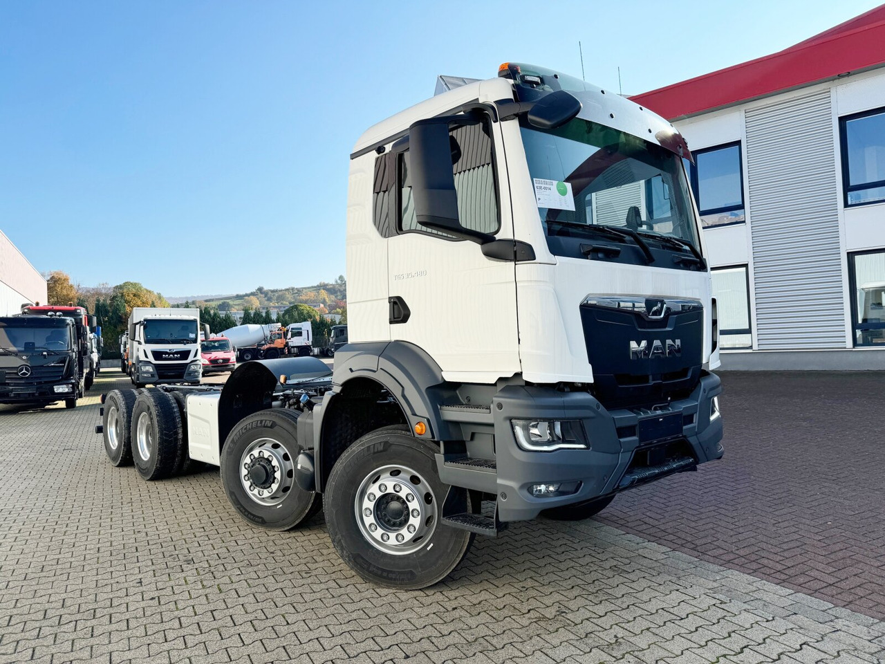 MAN TGS 35.480 8x6H BL CH TGS 35.480 8x6H BL CH, HydroDrive, Navi, Meiller Stahlmulde 18m³ إيجار MAN TGS 35.480 8x6H BL CH TGS 35.480 8x6H BL CH, HydroDrive, Navi, Meiller Stahlmulde 18m³: صور 10