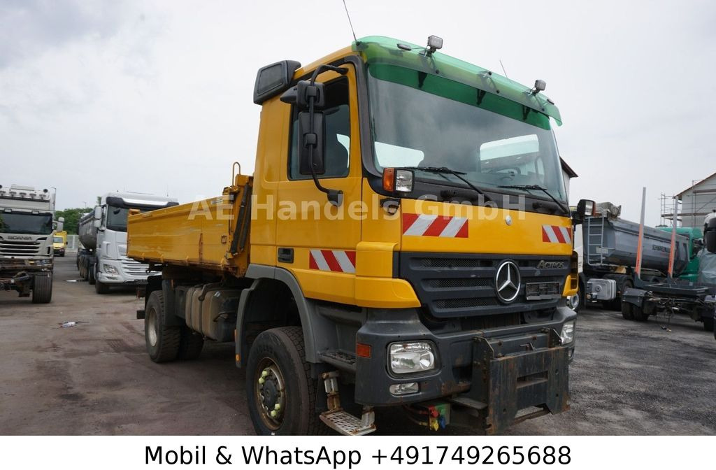 قلابات Mercedes-Benz Actros III 1841 BB Meiller 4x4 *Winter/3-Pedal: صور 12