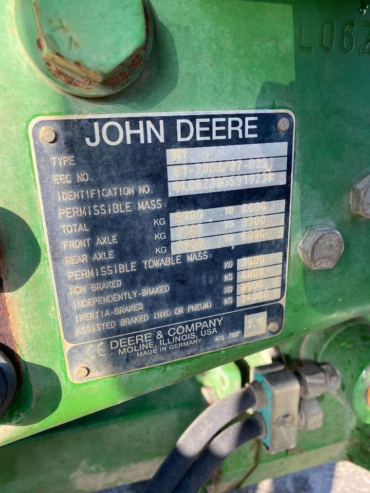 جرار John Deere 6230 P/QUAD 40Km/h-TLS-Command Center endommagé: صور 9