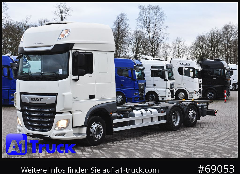 شاحنات الحاويات / جسم علوي قابل للتغيير شاحنة DAF XF 480 FAR  SSC  Intarder  Standklima: صور 13