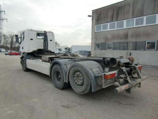 شاحنة ذات الخطاف Scania R400 6x2 Abroller Retarder, Euro5, Lenkachse Liftachse, Knick: صور 6