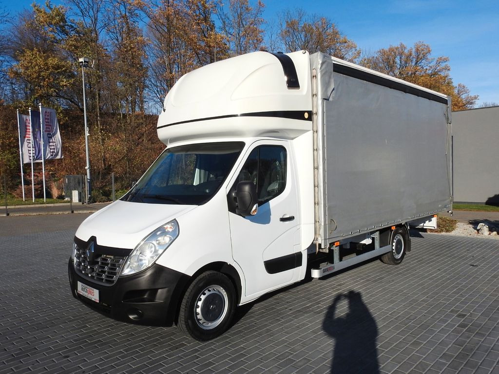 الشاحنات الصغيرة ستائر Renault MASTER PRITSCHE PLANE 10 PALETTEN TEMPOMAT: صور 7