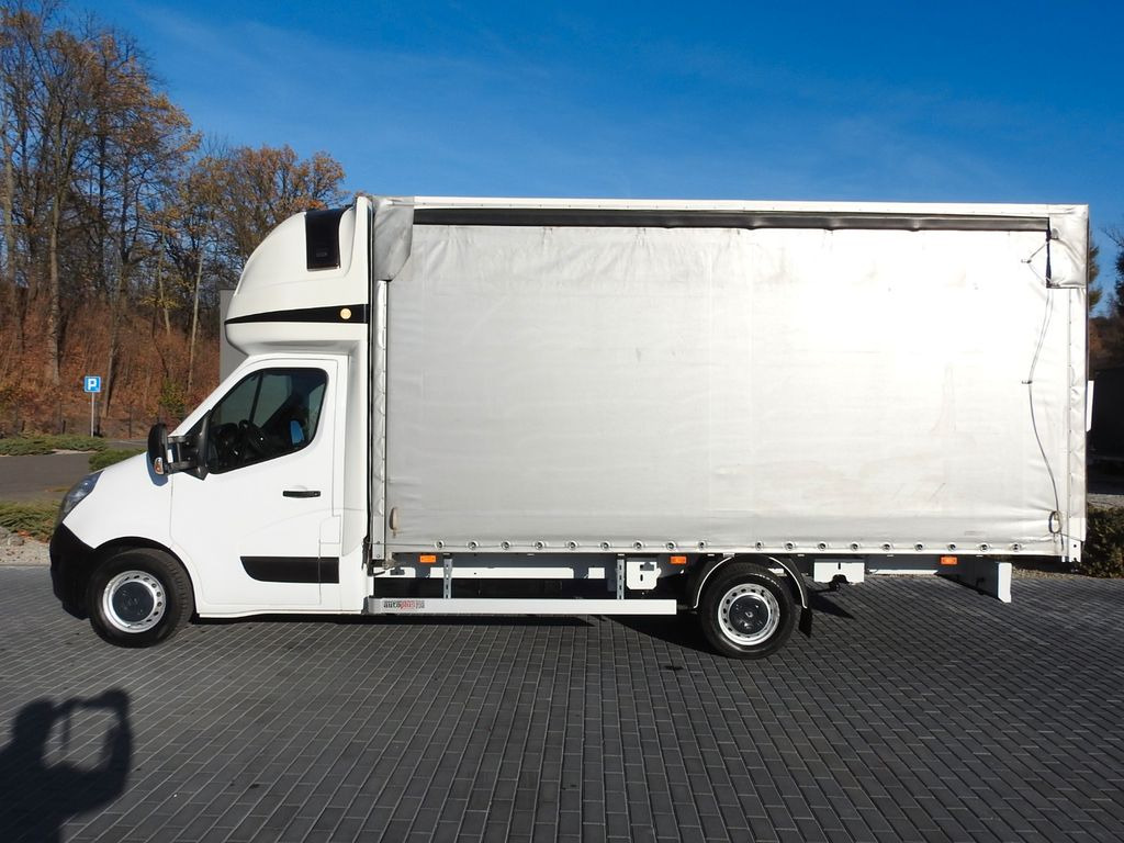 الشاحنات الصغيرة ستائر Renault MASTER PRITSCHE PLANE 10 PALETTEN TEMPOMAT: صور 10