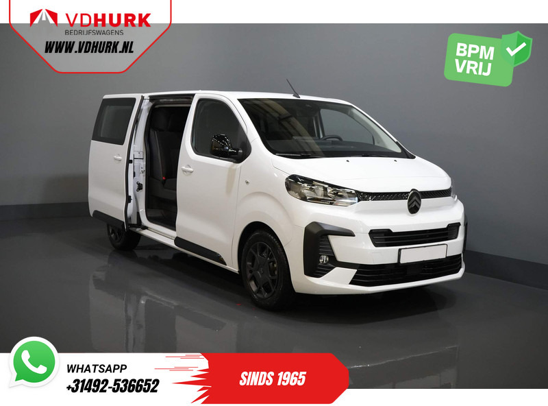 فان المدمجة, الشاحنات الصغيرة كابينة مزدوجة Citroën Jumpy 2.0 HDI 180 pk Aut. DC Dubbel Cabine BPM VRIJ! 2x Schuifdeur/ Virtual Cockpit/ Navi/ Carplay/ Camera/ PDC/ Cruise/ Trekhaak/ Air: صور 8