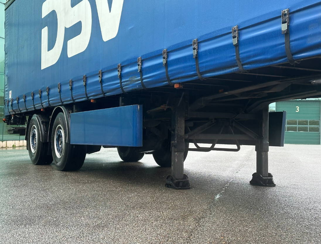 الخيمة نصف مقطورة Vogelzang City Trailer Steering Axle Tail Lift Sliding Side + Roof Holland Trail: صور 10