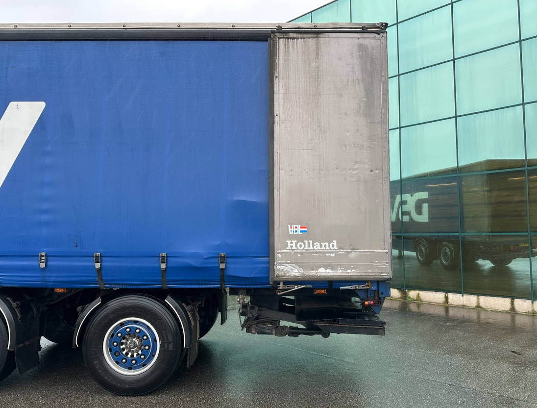 الخيمة نصف مقطورة Vogelzang City Trailer Steering Axle Tail Lift Sliding Side + Roof Holland Trail: صور 19