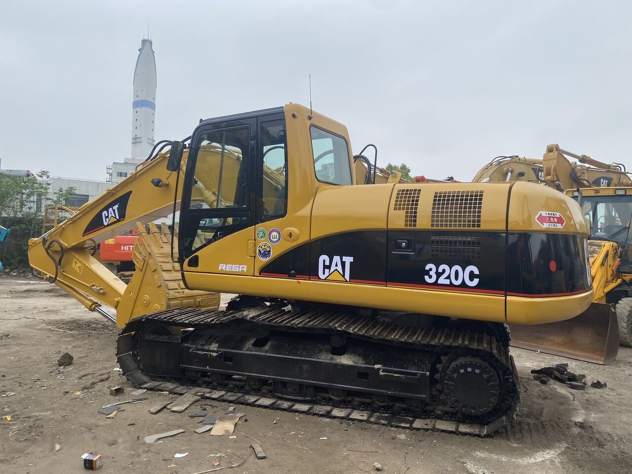 حفارات زحافة Caterpillar 320C: صور 6