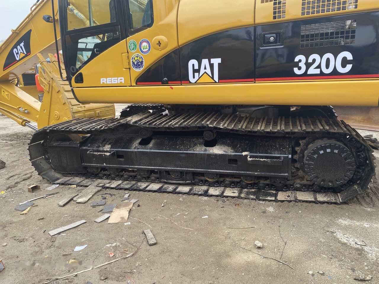 حفارات زحافة Caterpillar 320C: صور 10