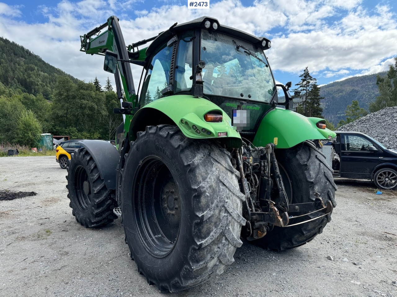 جرار 2010 Deutz-Fahr Agrotron TTV 630 w/ Quicke Q8m front loader, front hydraulics and PTO: صور 13