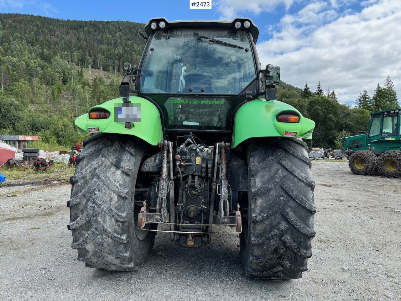 جرار 2010 Deutz-Fahr Agrotron TTV 630 w/ Quicke Q8m front loader, front hydraulics and PTO: صور 10