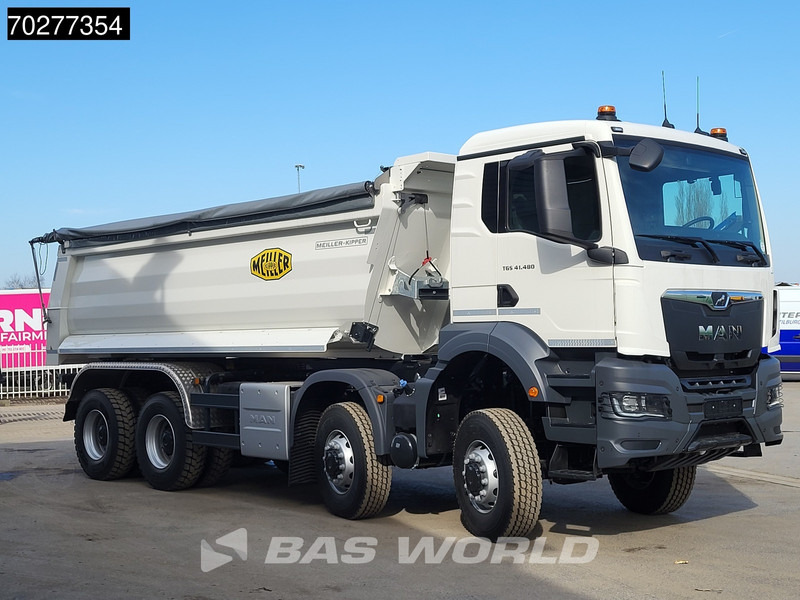 جديد قلابات MAN TGS 41.480 8X6 20m3 Meiller Big-Axle Automatic Steelsuspension Euro 6: صور 18