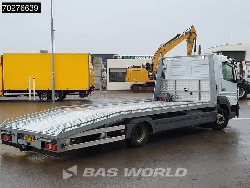 شاحنة نقل سيارات شاحنة Mercedes-Benz Atego 816 4X2 8tonner NL-Truck Transporter 2x Ramps Winch Automatic Euro 6: صور 10