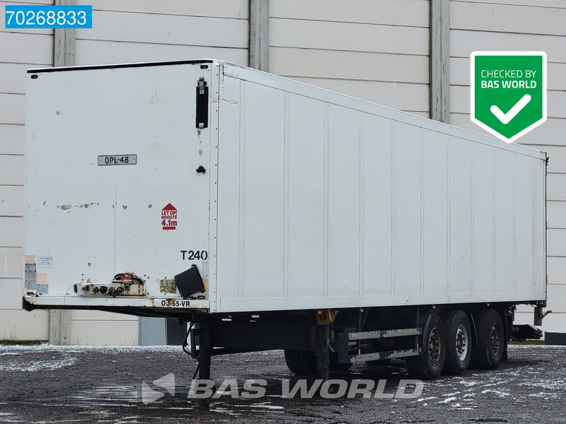 بصندوق مغلق نصف مقطورة Schmitz Cargobull SKO24 3 axles Tailgate Lift+Lenakchse LBW: صور 1