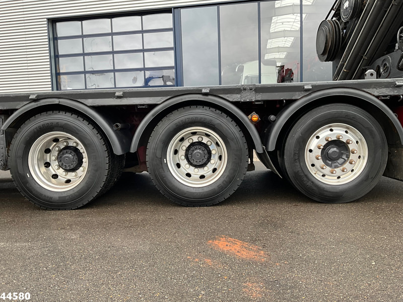 شاحنة كرين Volvo FH 520 8x4 Euro 5 Hiab 24 Tonmeter laadkraan + Fly-jib: صور 11