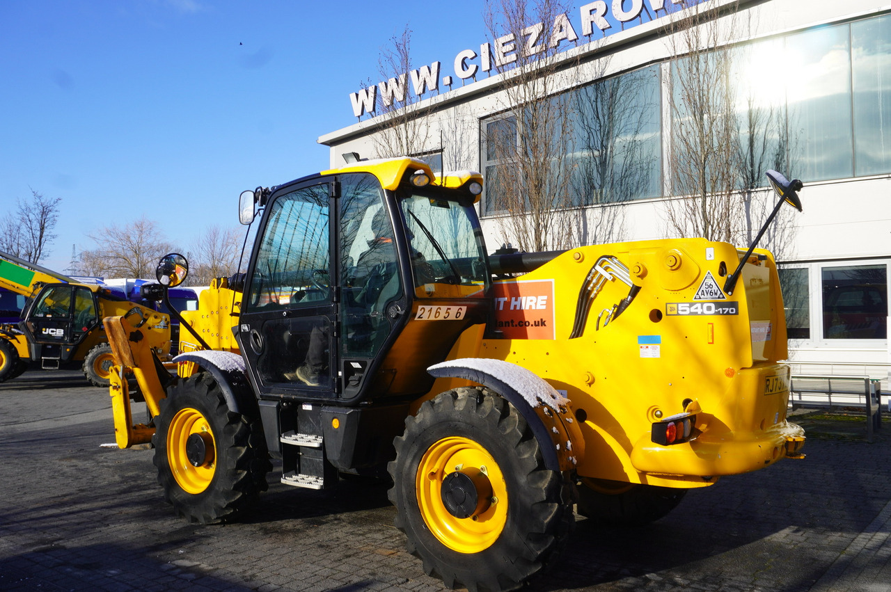 جرافة ذات عجلات تلسكوبية JCB 540-170 Telescopic Loader / 17m / joystick: صور 7