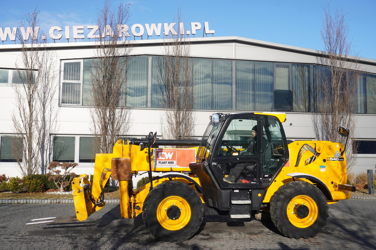 جرافة ذات عجلات تلسكوبية JCB 540-170 Telescopic Loader / 17m / joystick: صور 6