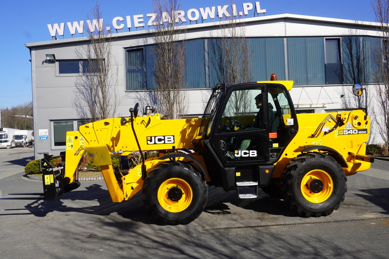 جرافة ذات عجلات تلسكوبية JCB 540-200 Telescopic Loader / 20m / joystick: صور 6