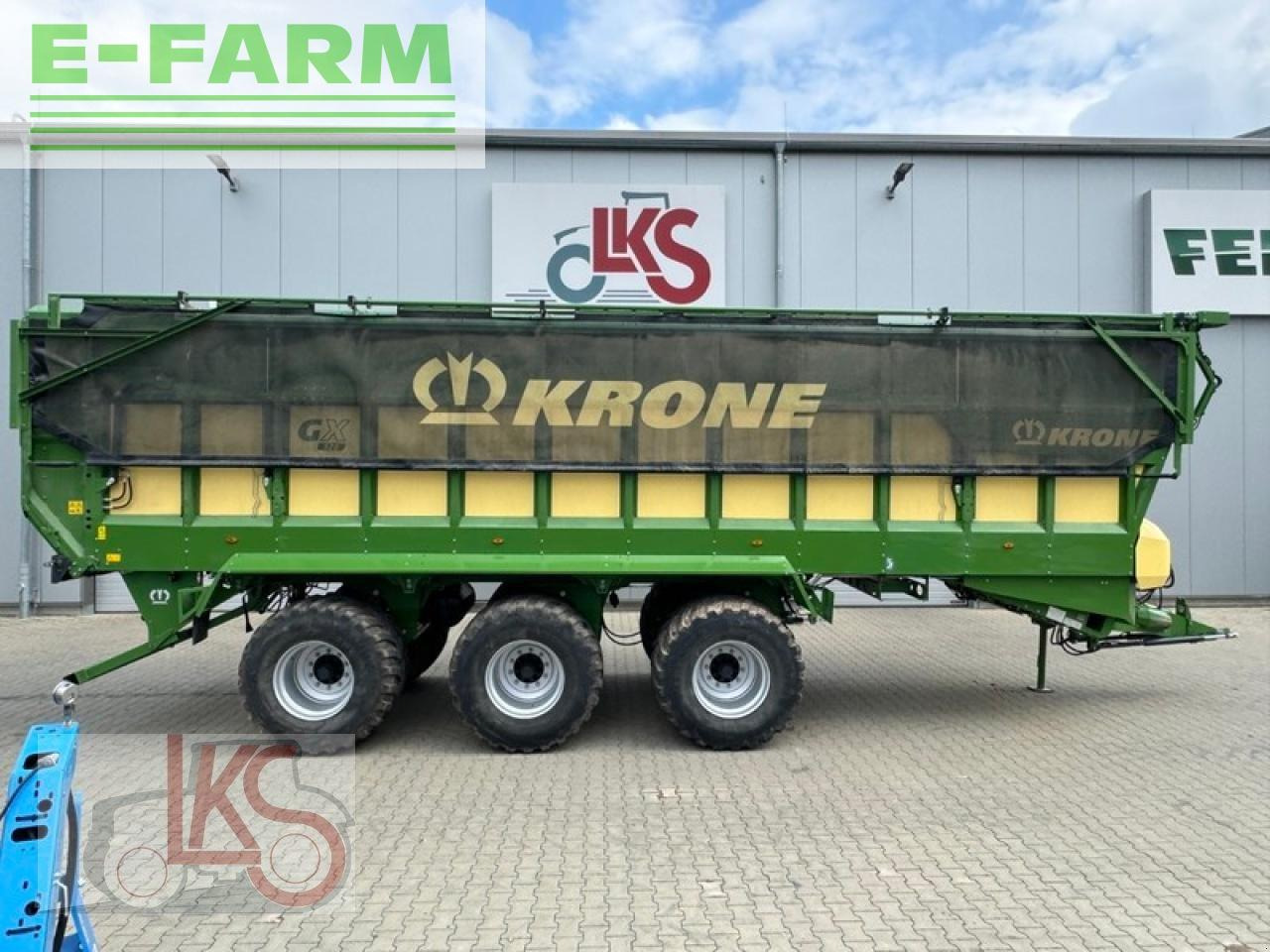 قلابة مقطورة الزراعية Krone gx 520 universal-transportwagen: صور 6