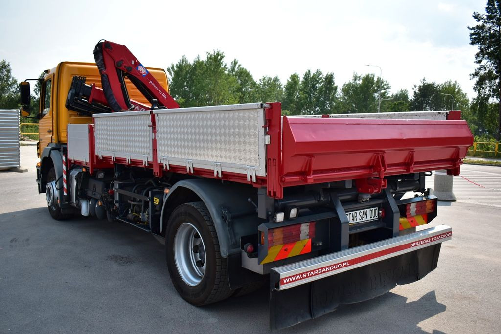 شاحنة كرين, قلابات Mercedes-Benz AXOR 1824 4x2 HMF 975 Euro 5 Rotator Kipper KRAN: صور 9