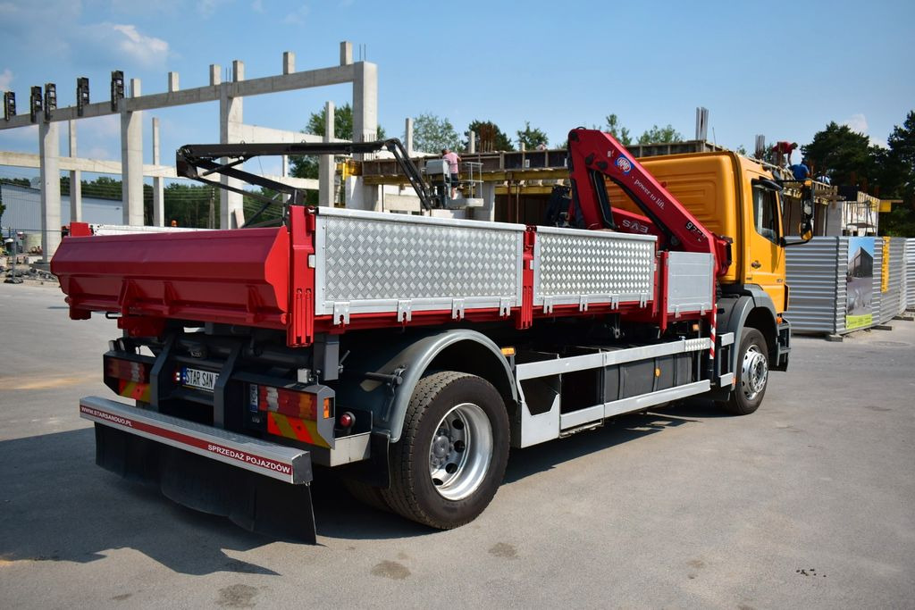 شاحنة كرين, قلابات Mercedes-Benz AXOR 1824 4x2 HMF 975 Euro 5 Rotator Kipper KRAN: صور 12