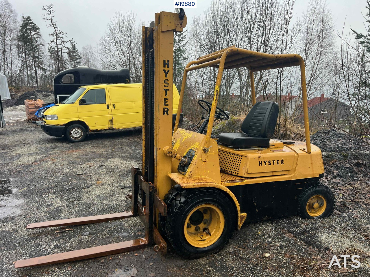 رافعة شوكية Hyster H60f: صور 17