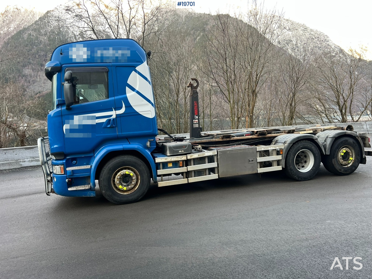 شاحنة ذات الخطاف Scania R580: صور 34