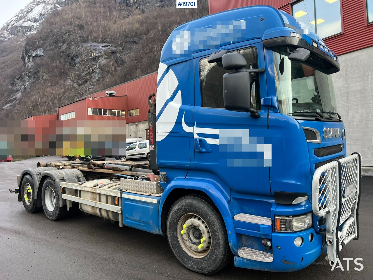 شاحنة ذات الخطاف Scania R580: صور 16