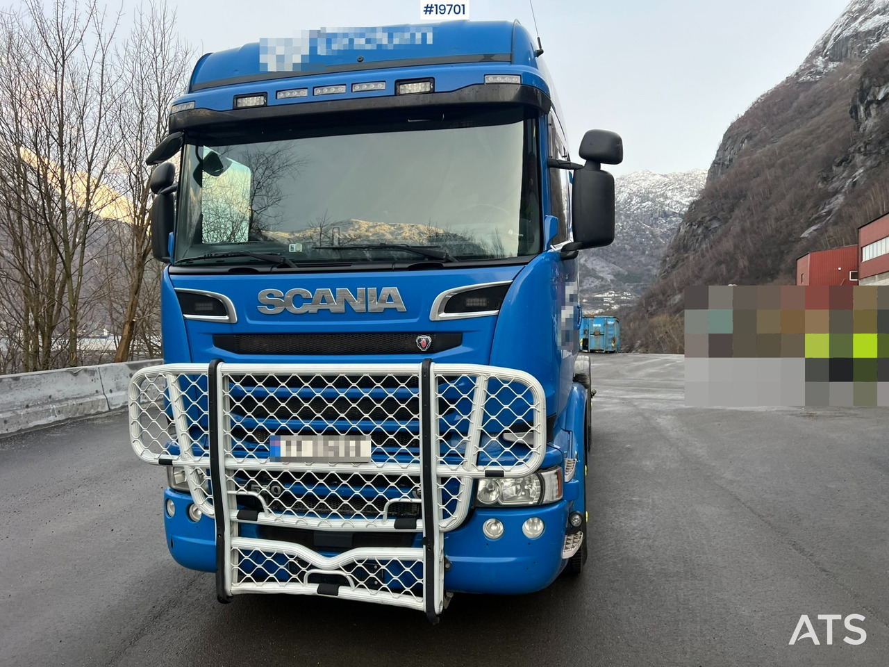 شاحنة ذات الخطاف Scania R580: صور 8