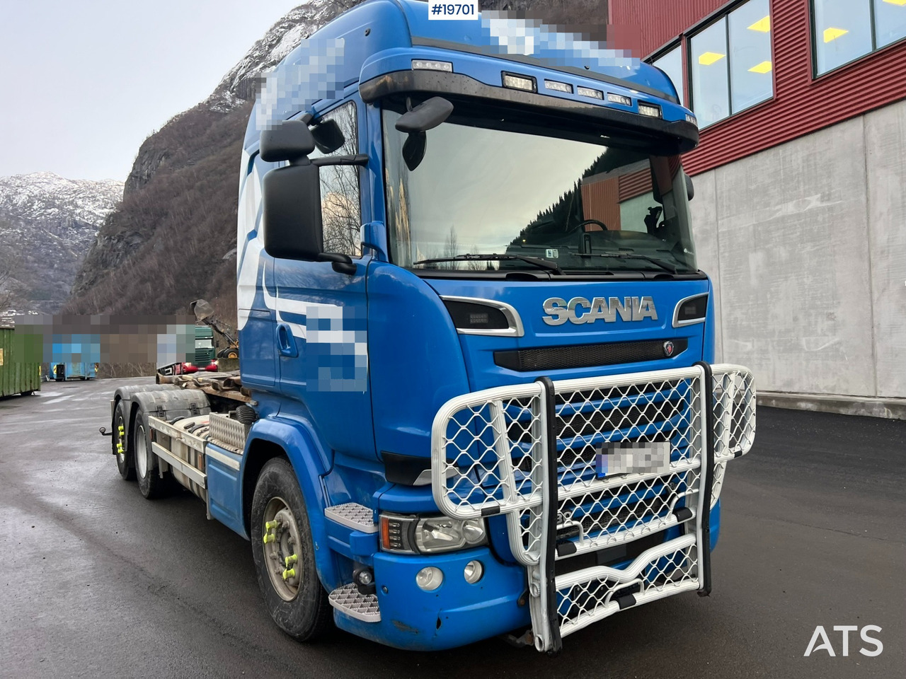 شاحنة ذات الخطاف Scania R580: صور 14