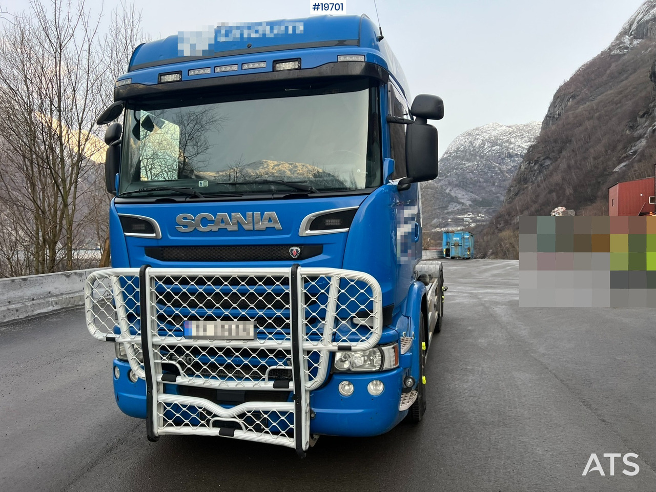 شاحنة ذات الخطاف Scania R580: صور 7