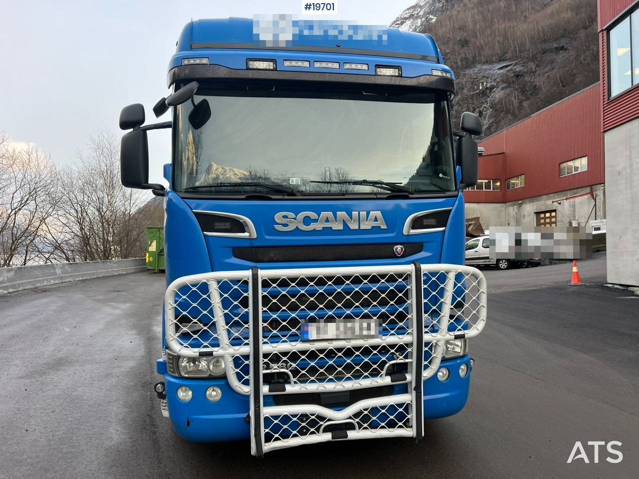 شاحنة ذات الخطاف Scania R580: صور 11