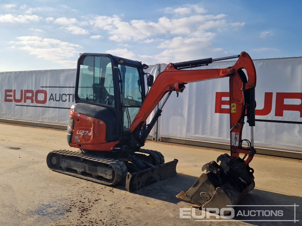 حفارة مصغرة 2020 Kubota U27-4: صور 7