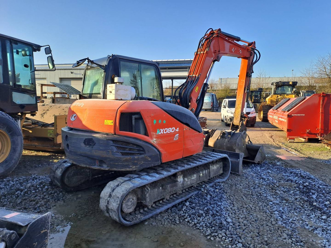 حفارات زحافة KUBOTA TRACTOR CORPORATION KX080.4: صور 6