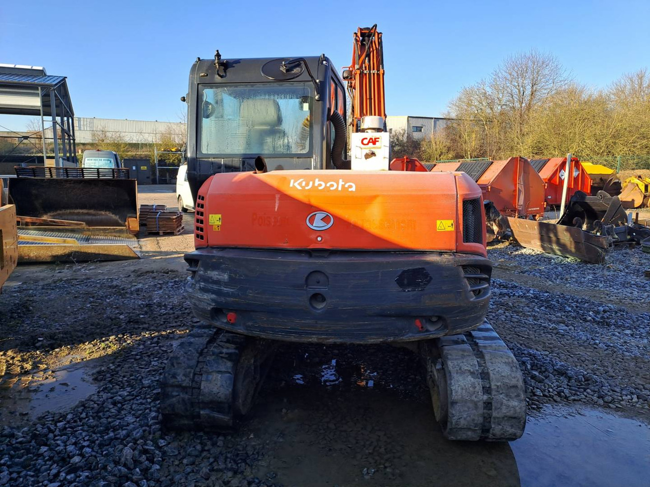 حفارات زحافة KUBOTA TRACTOR CORPORATION KX080.4: صور 7