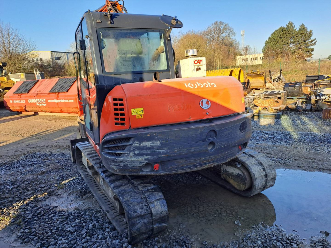 حفارات زحافة KUBOTA TRACTOR CORPORATION KX080.4: صور 8